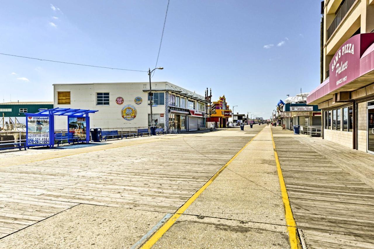 North Wildwood Condo With Pool, Walk To Boardwalk! 外观 照片